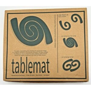 Romeyn Woodcrafts Original Handmade Tablemat from New Zealand Solid Native Rimu